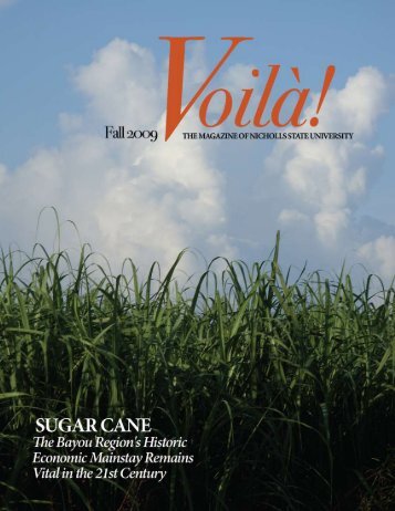 Nicholls Voila Fall 2009 (PDF) - Nicholls State University