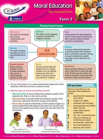 Key Concept Chart - Pearson