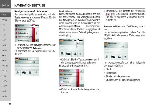 Bedienungsanleitung - mobilenavigation.mybecker.com - Harman ...