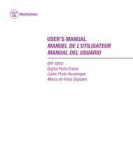 user's manual manuel de l'utilisateur manual del usuario