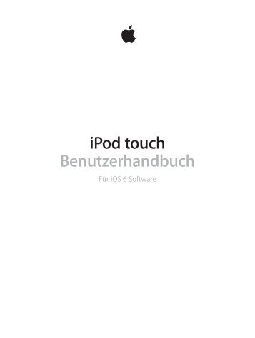 iPod touch Benutzerhandbuch - Support  - Apple