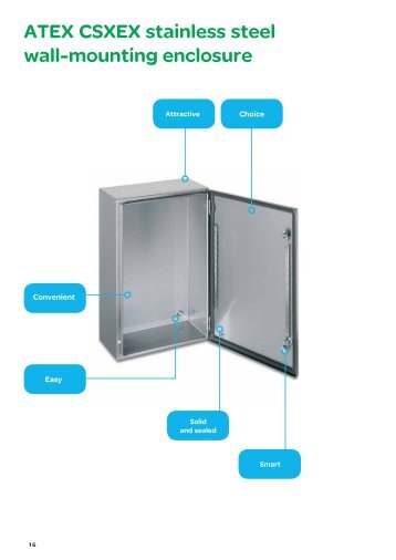 ATEX CSXEX stainless steel wall-mounting ... - Schneider Electric