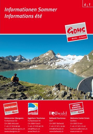 PDF Download Sommer Informationen Goms - Ernen