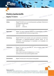 Elektro-Isolierstoffe - Mueller -ahlhorn