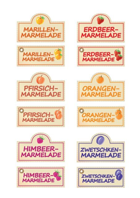 Anleitung Marmelade-Etiketten zum Selbermachen