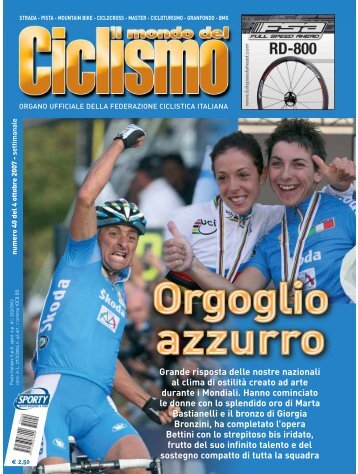 pista - mountain bike - ciclocross - Federazione Ciclistica Italiana