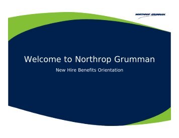 Welcome to Northrop Grumman - Benefits Online