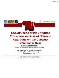 The Influence of the Filtration Procedure and Use of Different Filter ...