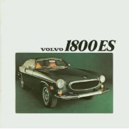 P1800ES Brochure 1973 - Volvo 1800 Picture Gallery