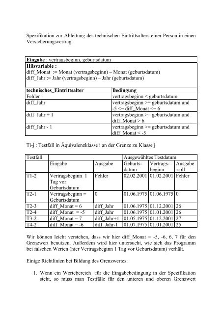 2. Verifikation, Validierung und Testen - Praktische Informatik ...