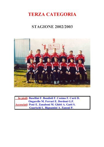 06-CAMPIONATO 2002 2003 - Fulgor Lodivecchio