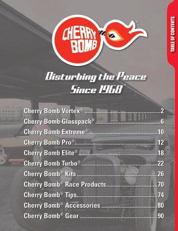 Cherry Bomb Performance Exhaust Catalog CBPEC12 - IMCO ...