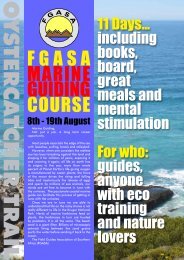 F g a s a Marine guiding Course