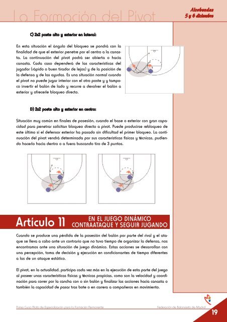 Dossier Completo del Curso de PÃ­vots - Club del Entrenador