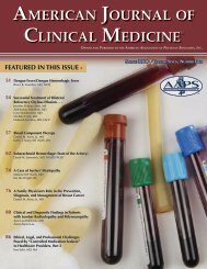 American Journal of Clinical Medicine - American Association of ...