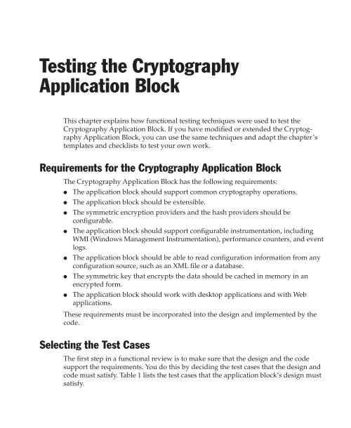 Enterprise Library Test Guide - Willy .Net