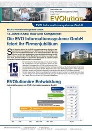 CAMback startUp - EVO Informationssysteme GmbH