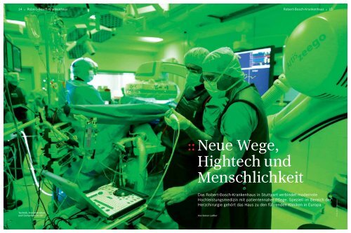 :: Neue Wege, Hightech und Menschlichkeit - Robert Bosch Stiftung