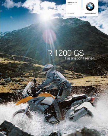 Katalog R 1200 GS (PDF, 3,4 MB) - BMW Motorrad Ã–sterreich