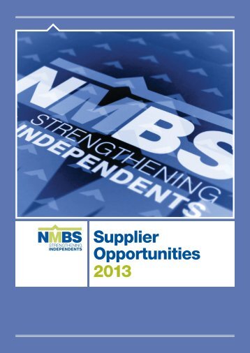 Supplier Opportunities 2013 - NMBS