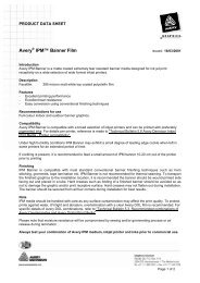 Vinyle Avery MPI 3041 transparent repositionnable
