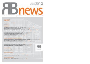 news 2013 INHALT - RB Heidelberg