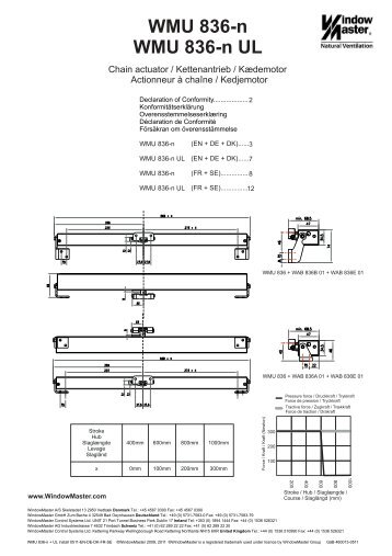 Anleitung - WindowMaster