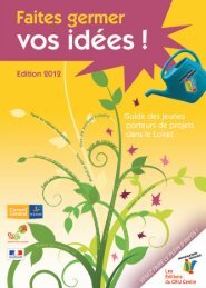 Guide des jeunes porteurs de projet dans le Loiret