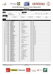 2nd FIS-OPA Con nental Cup - St. Ulrich / Pillersee (AUT) Sprint free ...