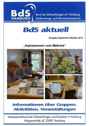 September-Oktober 2013 - Bund der SchwerhÃ¶rigen eV