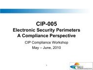 06 - CIP-005 ESP a Compliance Perspective