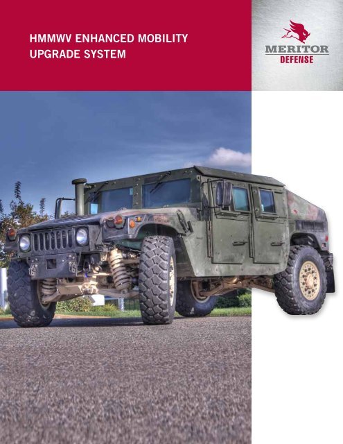 HMMWV ENHANCED MOBILITY upgrADE SYSTEM - Meritor