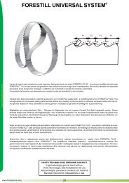 Sierras de cinta Forestill Universal System - Forezienne