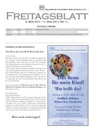 Freitagsblatt - waldorf-balingen.de