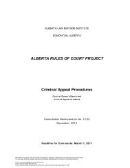 Court of Queen's Bench and Court of Appeal of Alberta (PDF)