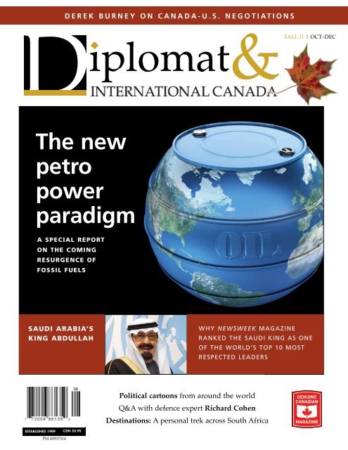 the new petro power paradigm - Diplomat Magazine