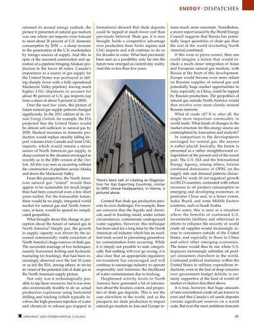 the new petro power paradigm - Diplomat Magazine