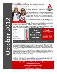 October 2012 - The ALS Association Greater Sacramento