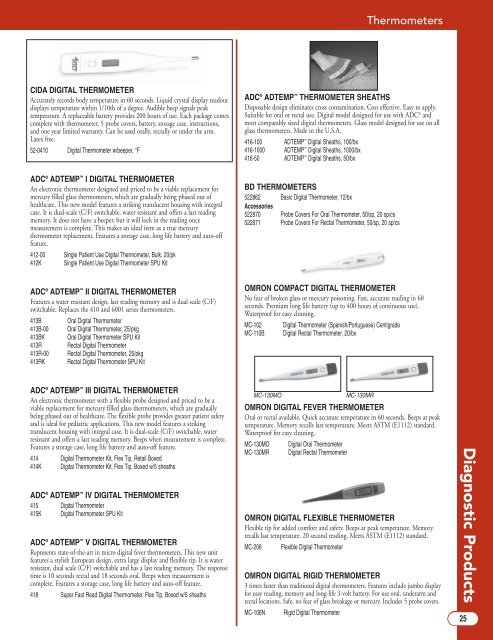 Diagnostic Products