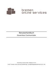 Governikus Communicator Benutzerhandbuch