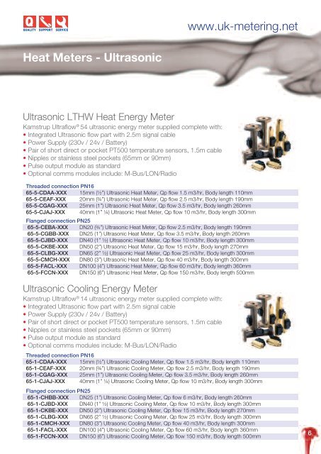 Gas Meters - UK Metering