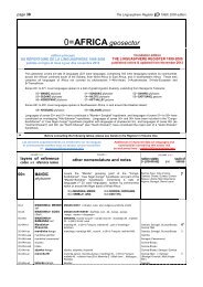 0=AFRICAN geosector - Le RÃ©pertoire de la linguasphÃ¨re