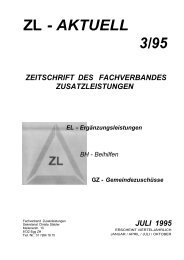 ZL - AKTUELL 3/95 - Fachverband Zusatzleistungen