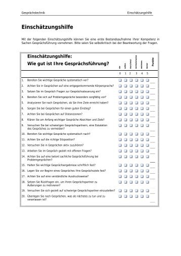 EinschÃ¤tzungshilfe - THW - Bundesschule