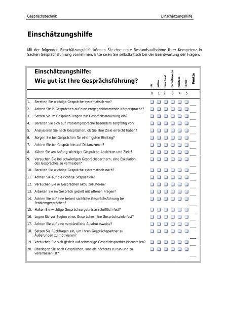 EinschÃ¤tzungshilfe - THW - Bundesschule