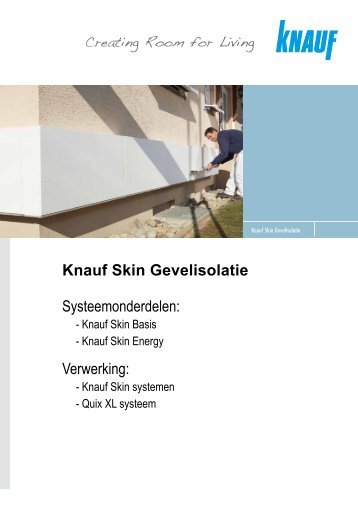 Montagehandleiding Knauf Skin Gevelisolatie