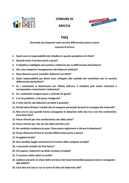 Si può tenere la Raccolta Differenziata sul Balcone e con Quali Bidoni?