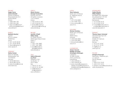 Secondments to and within Europe - Ius Laboris