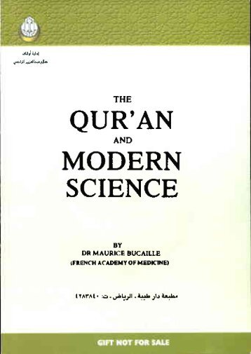 THE QURAN and MODERN SCIENCE - Islamicbook.ws