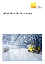 industrial capability statement - Savills